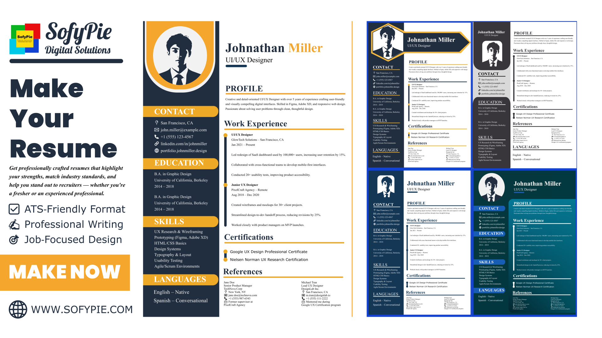 ATS Friendly Resumes/CV