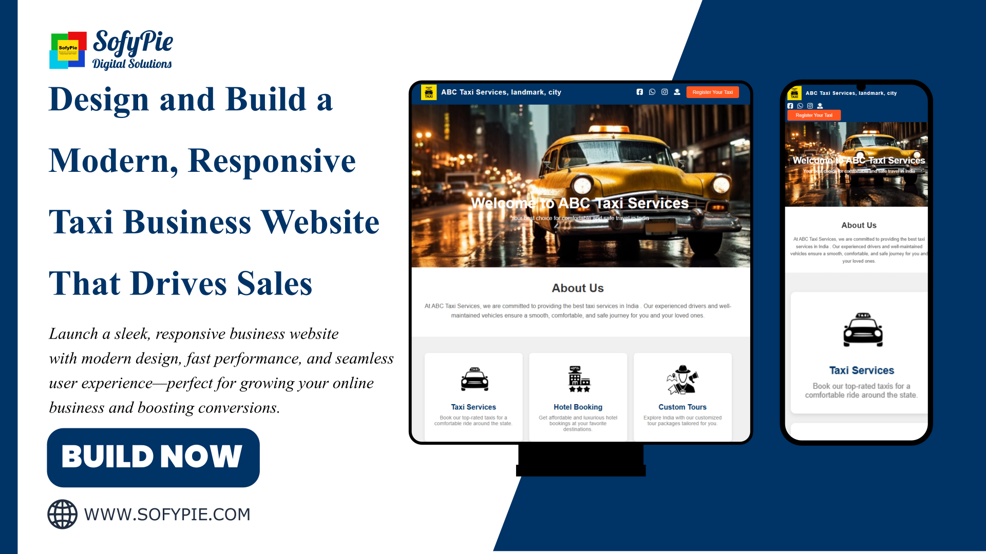 Taxi Operator Website